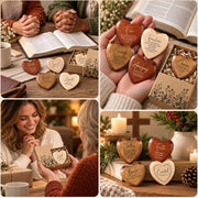 LAST DAY 49% OFF -  Christian Pocket Hearts Gift Set – 12 Faith-Filled Keepsakes of Love & Encouragement