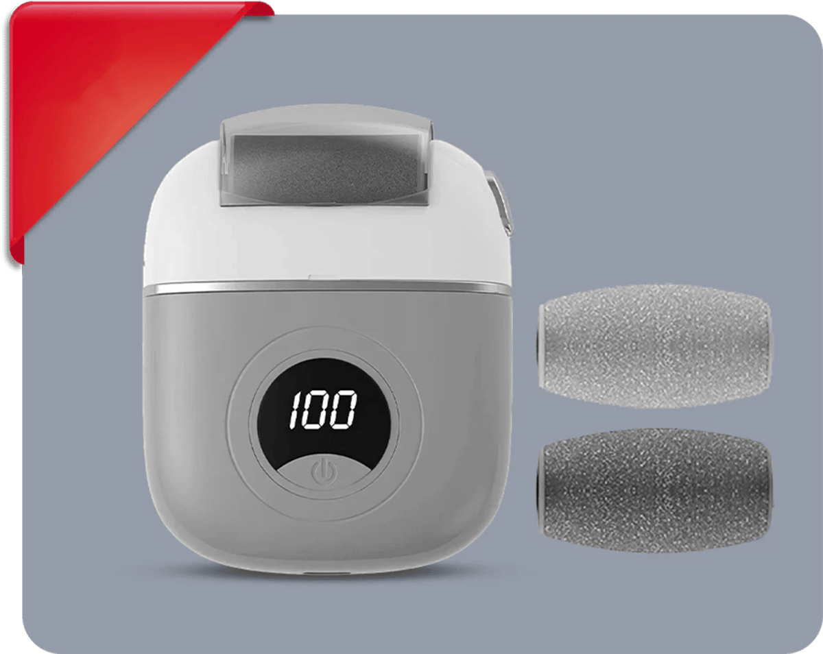 🔥Hot Product🔥USB Rechargeable Foot Repair & Grinding Device – Smooth, Soft Feet Anytime, Anywhere! 🦶✨