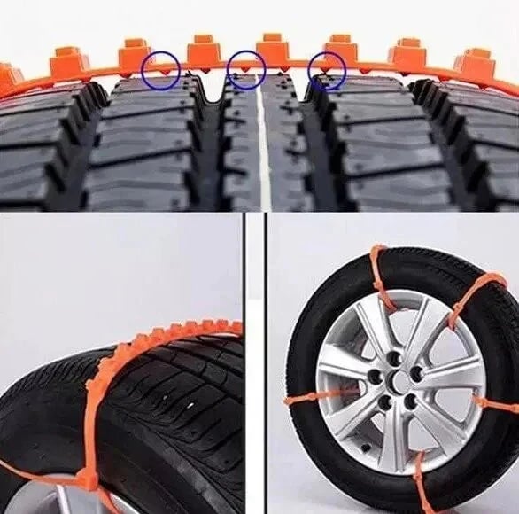 🔥2026 New Year Save 50% Off 🔥⛓️Universal Reusable Anti-skid Nylon Tire Chains❄️