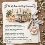 ✨ The "You Make a Difference" Appreciation Gift Set – Keychain & Greeting Card ✨