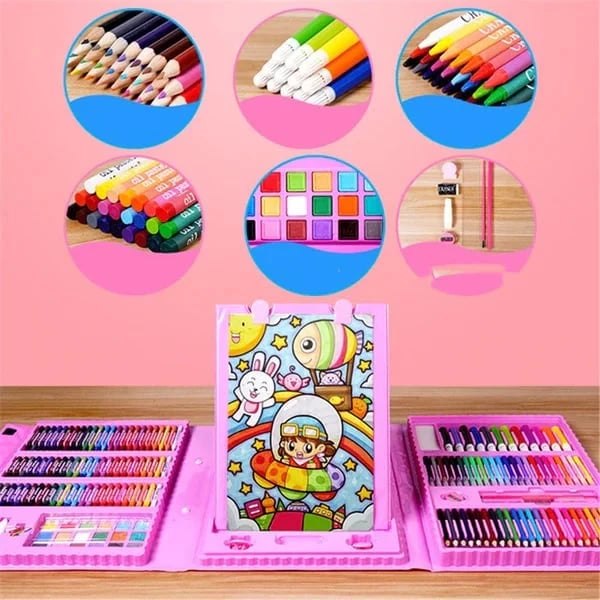 💗Hot Promotion 50% Off💗Deluxe 6-In-1 Art Creativity Set🎁The Best Present For Kids