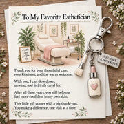 ✨ The "You Make a Difference" Appreciation Gift Set – Keychain & Greeting Card ✨