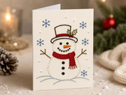 🌲 🪡 Christmas Hand Embroidery Card DIY Kit | Stitch Your Way Into the Christmas Spirit ✨ 🎁