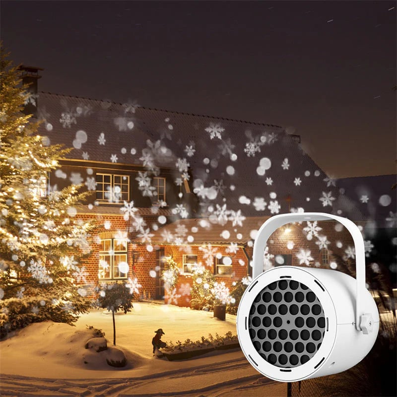 🎅Christmas Hot Sale🎁16-Pattern USB Christmas Projector Light