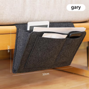 🔥Hot Sale 49% off-Bedside Caddy, 5 Pockets Felt Bedside Storage Organizer✨
