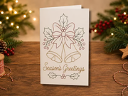 🌲 🪡 Christmas Hand Embroidery Card DIY Kit | Stitch Your Way Into the Christmas Spirit ✨ 🎁