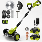 🌱✨ Limited Time 50% OFF✨ 3-in-1 Cordless Lawn Mower | Powerful Grass Trimmer & Edger for Small to Medium Gardens