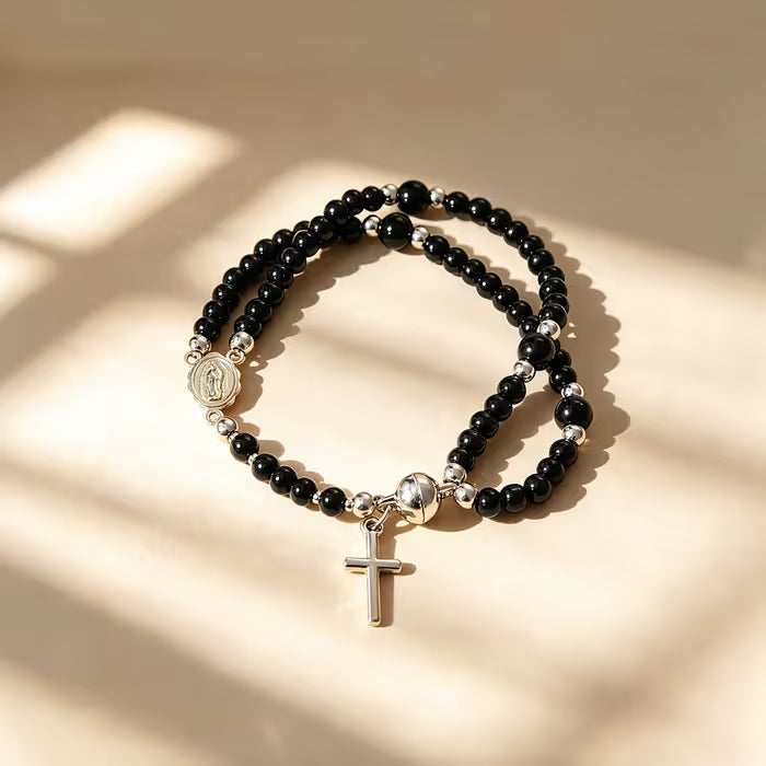 🔥✝️Handmade Rose Bracelet📿