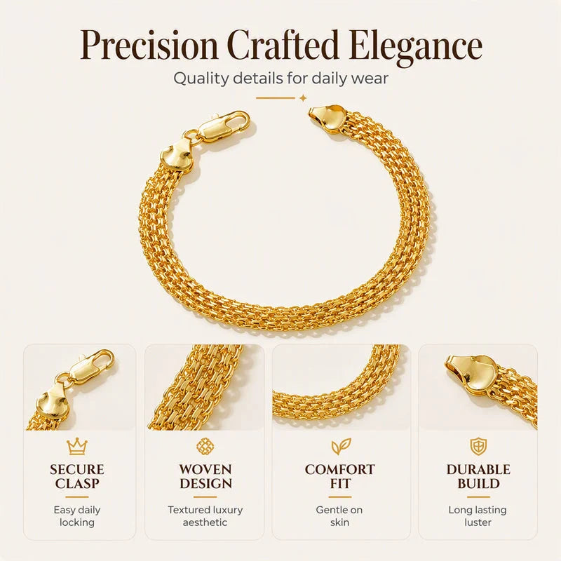 14K Gold-Plated Bracelet