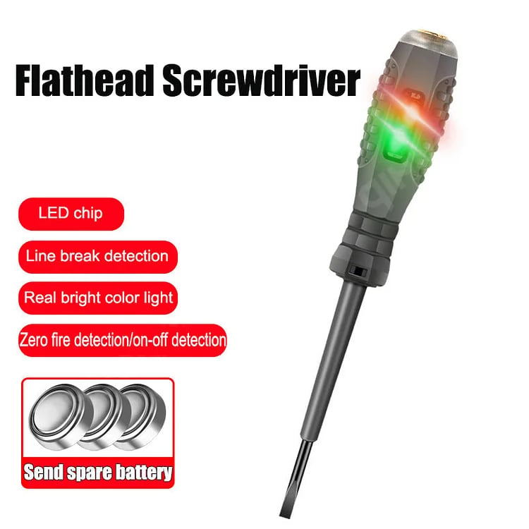 2-in-1  High Torque Strong Magnetic Screwdriver Electricity Detector