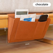 🔥Hot Sale 49% off-Bedside Caddy, 5 Pockets Felt Bedside Storage Organizer✨