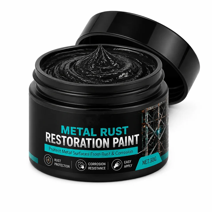 🥳2026 HOT SALE🥳💞50K+ SOLD!🔧🏠 50% OFF! Metal Rust Protection Black Repair Paste – Restores rusty gates, railings & tools. Forms protective coating! 🛡️✨