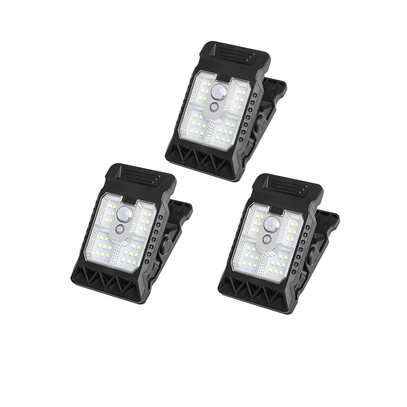 Solar Clip Light with Motion Sensor