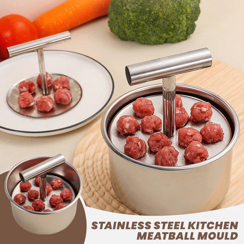 Kitchen Stainless Steel Meatball Mould