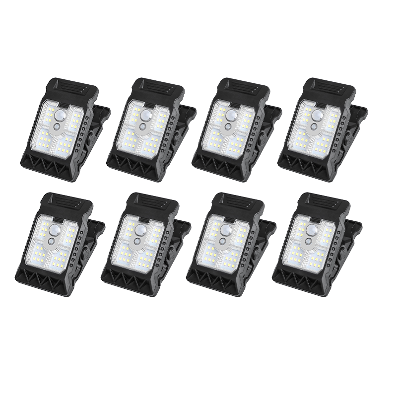 Solar Clip Light with Motion Sensor