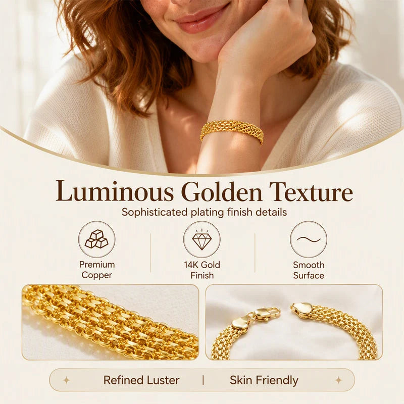 14K Gold-Plated Bracelet