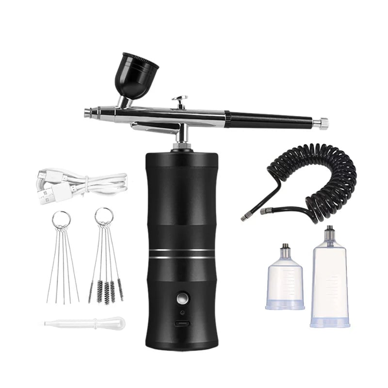 Electric Airbrush Kit with Compressor