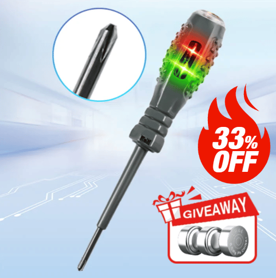 2-in-1  High Torque Strong Magnetic Screwdriver Electricity Detector