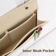 🔥Hot Sale 49% off-Bedside Caddy, 5 Pockets Felt Bedside Storage Organizer✨