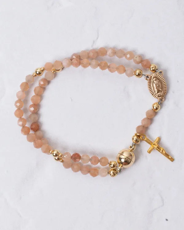 🔥✝️Handmade Rose Bracelet📿