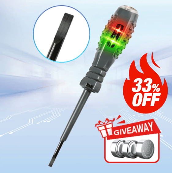 2-in-1  High Torque Strong Magnetic Screwdriver Electricity Detector