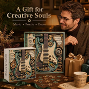 🧩Creative Steampunk Guitar 3D Puzzle