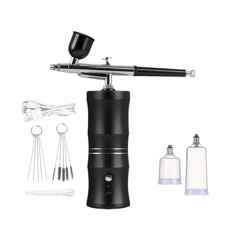 Electric Airbrush Kit with Compressor