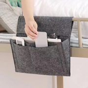 🔥Hot Sale 49% off-Bedside Caddy, 5 Pockets Felt Bedside Storage Organizer✨