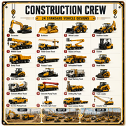 🚜Build the Fleet Collection 24-Day Vehicle Advent Calendar Series | ✨A New Adventure Every Morning