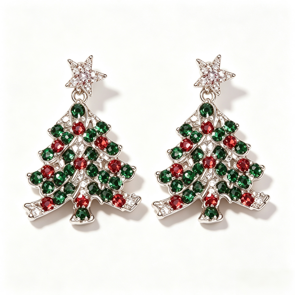 Tree earrings