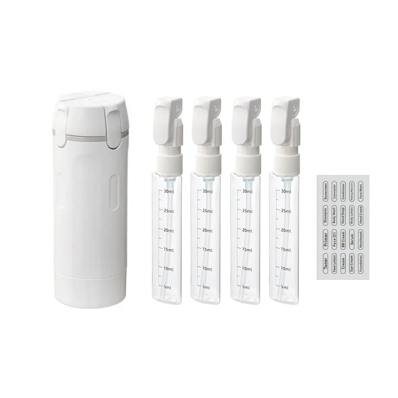 🎁4-in-1 Leakproof Rotatable Travel Dispenser Set