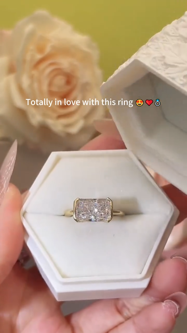 Minimalist Cut Ring