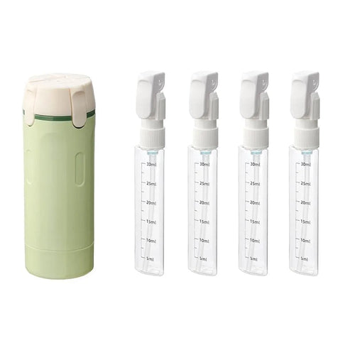 4-in-1 Leakproof Rotatable Travel Dispenser Set