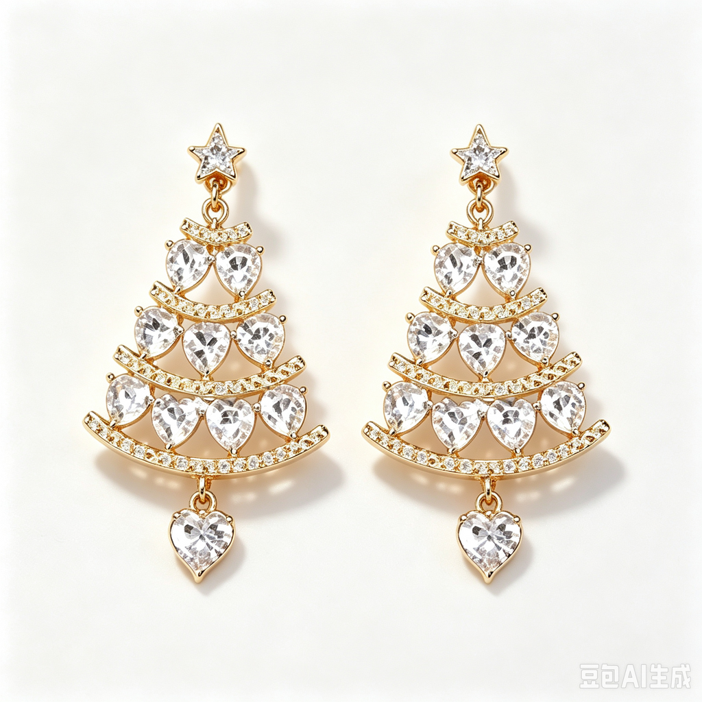 Tree earrings