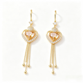 ✨ Sparkling Zircon Tassel Earrings