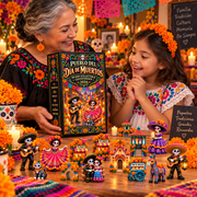 Pueblo del Día de Muertos 2026 – 24-Day Day of the Dead Collectible Countdown Calendar with 24 Unique Miniatures