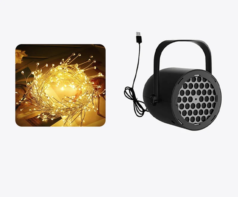 🎅Christmas Hot Sale🎁16-Pattern USB Christmas Projector Light