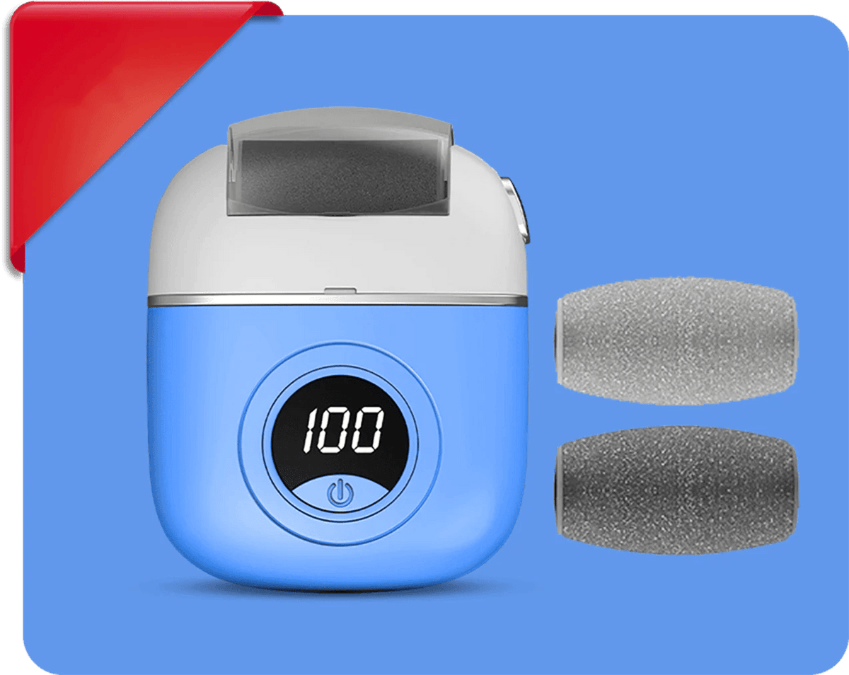 🔥Hot Product🔥USB Rechargeable Foot Repair & Grinding Device – Smooth, Soft Feet Anytime, Anywhere! 🦶✨