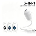 USB starry night light