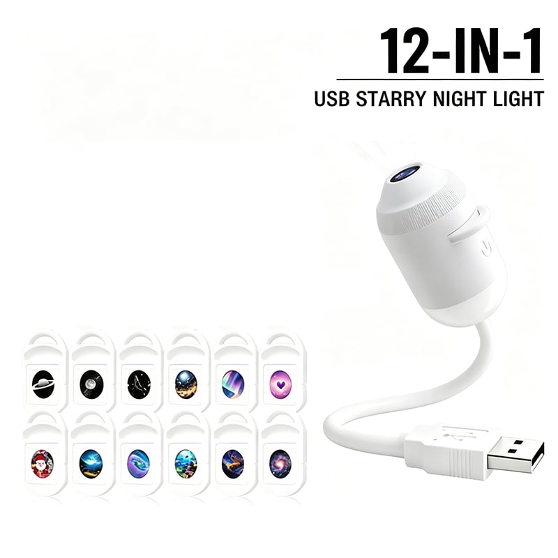 USB starry night light
