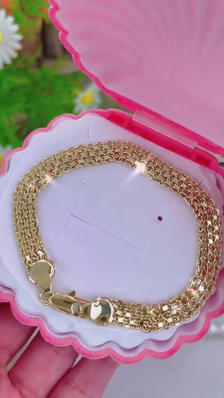 14K Gold-Plated Bracelet
